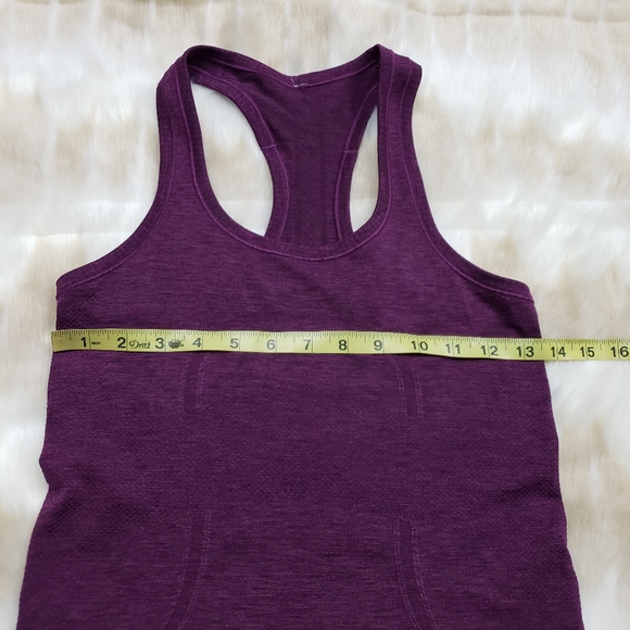 ♡ Lululemon Swiftly Racerback Tank sz 4 EUC - Picture 7 of 11